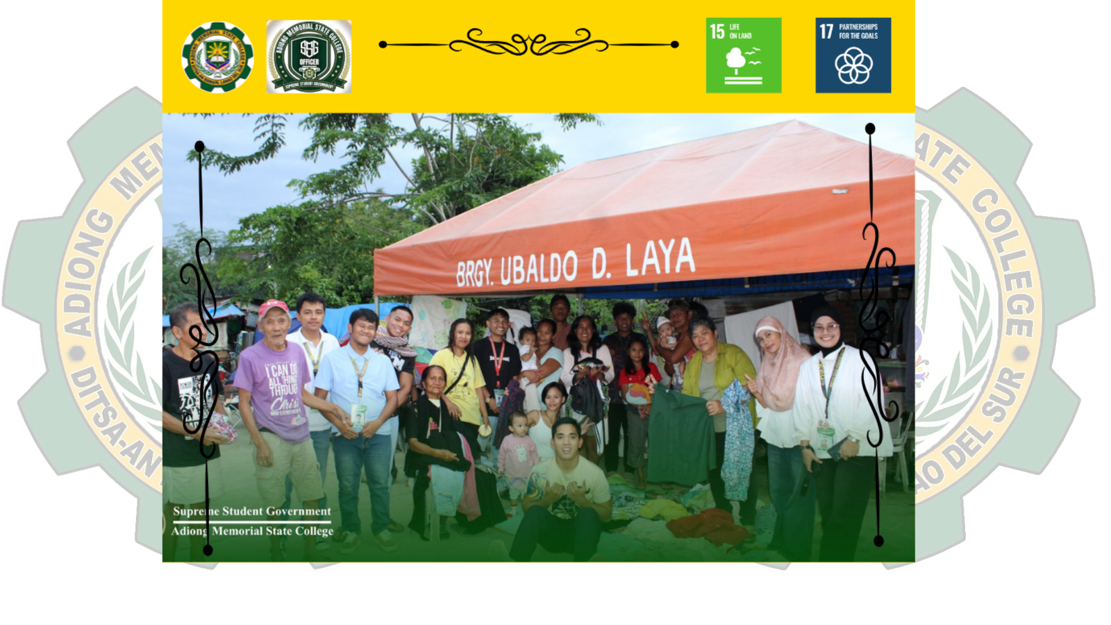 SSG SPOTLIGHT: Shadaqa and Donation Drive Brings Aid to Typhoon Basyang Victims in Iligan City